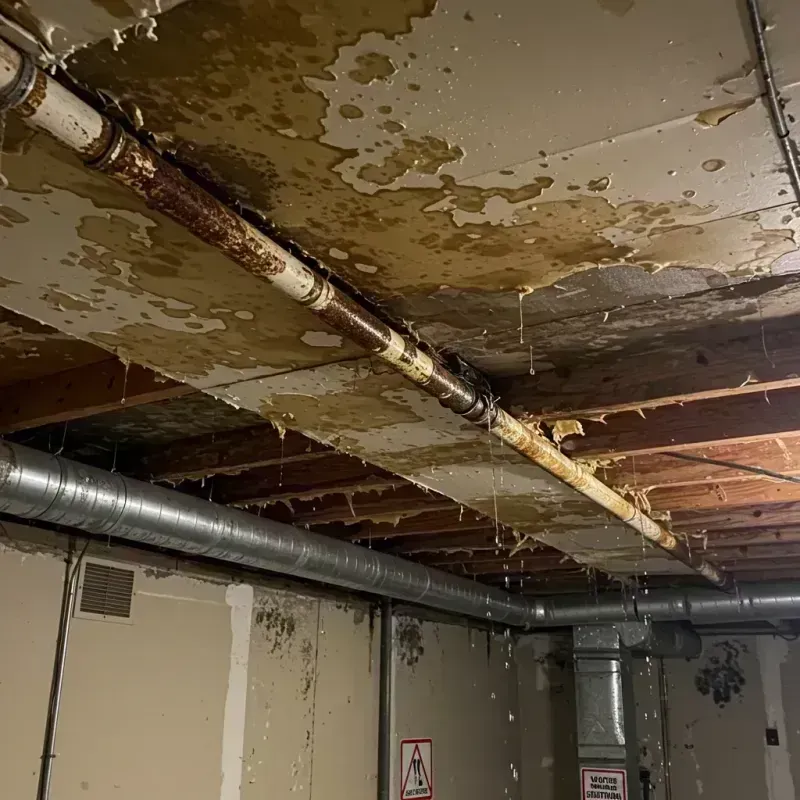 Ceiling Water Damage Repair in Round Lake, IL