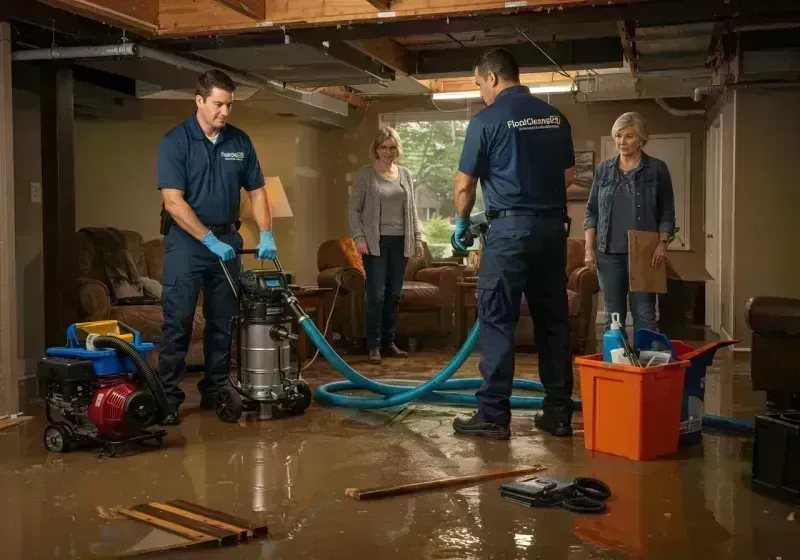 Basement Water Extraction and Removal Techniques process in Round Lake, IL