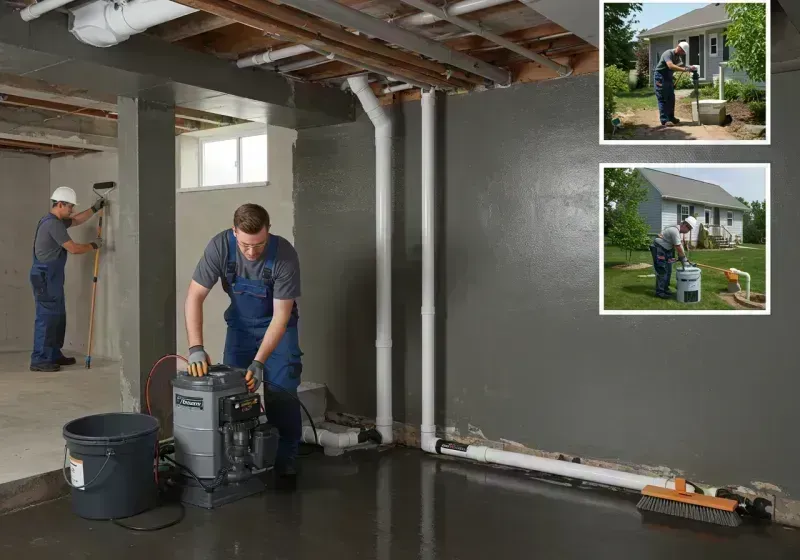 Basement Waterproofing and Flood Prevention process in Round Lake, IL